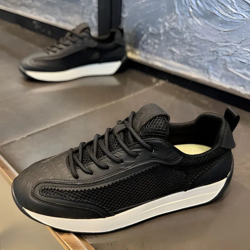 Boogie Bear Breathable Low Top Chunky Sneakers Men's-1