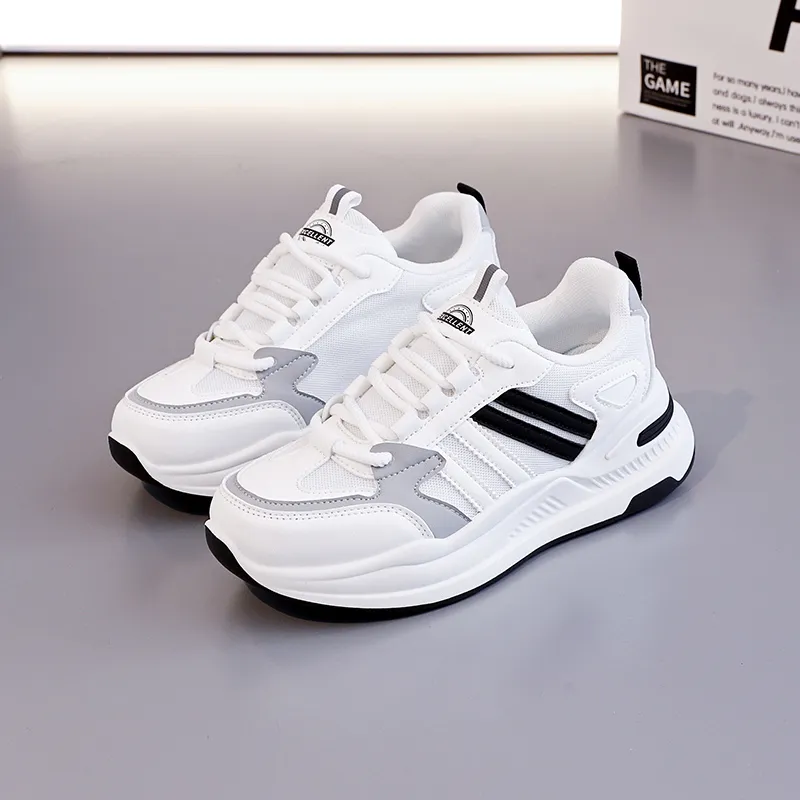 Boogie Bear Breathable And Lightweight Low Top Chunky Sneakers Women's-4