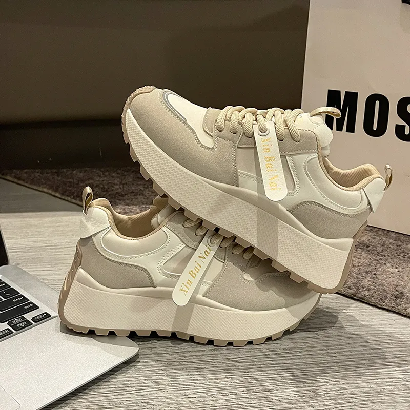 Boogie Bear Breathable Low Top Chunky Sneakers Women's-1