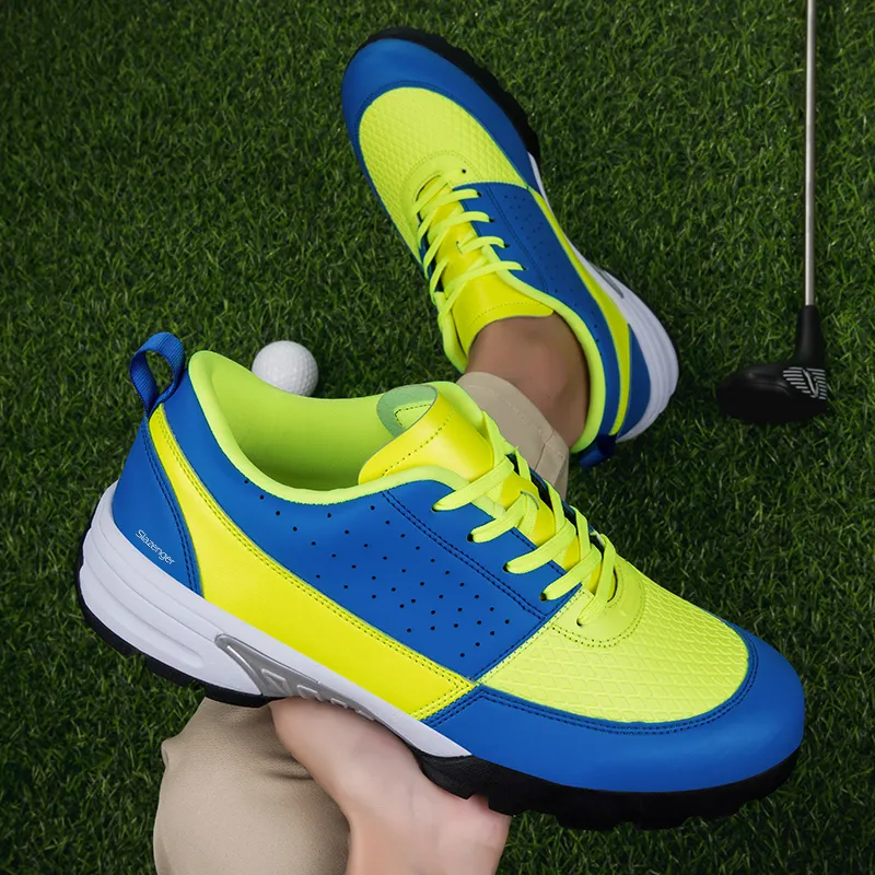 Slazenger Anti Slip Wear Resistant Low Top Golf Shoes Unisex-10