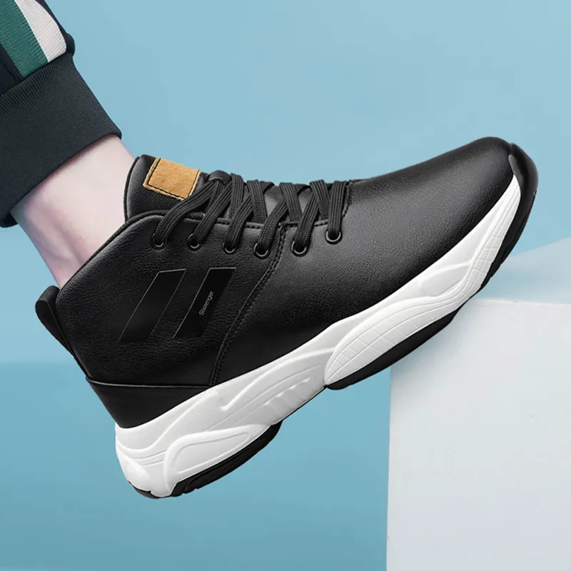 Slazenger Anti Slip Wear Resistant High Top Casual Shoes Men's-3