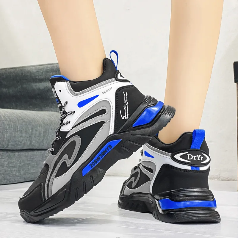 Slazenger Anti Slip Wear Resistant Mid Top Casual Shoes Unisex-14