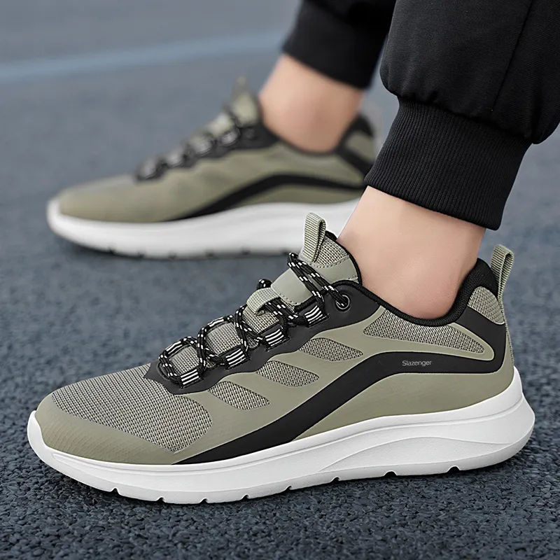 Slazenger Slip Resistant, Abrasion Resistant, Lightweight Low Top Running Shoes Unisex-3