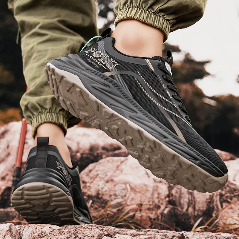 Slazenger Slip Resistant Low Top Hiking Shoes Men's-3