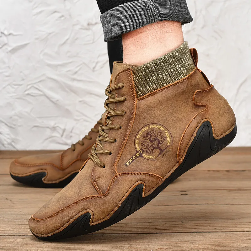 Slazenger Abrasion Resistant Mid Top Casual Shoes Men's-14
