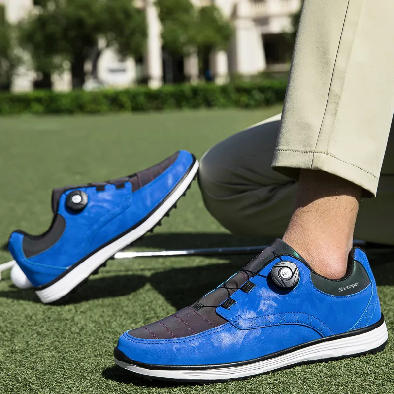Slazenger Anti Slip Wear Resistant Low Top Golf Shoes Men's-6