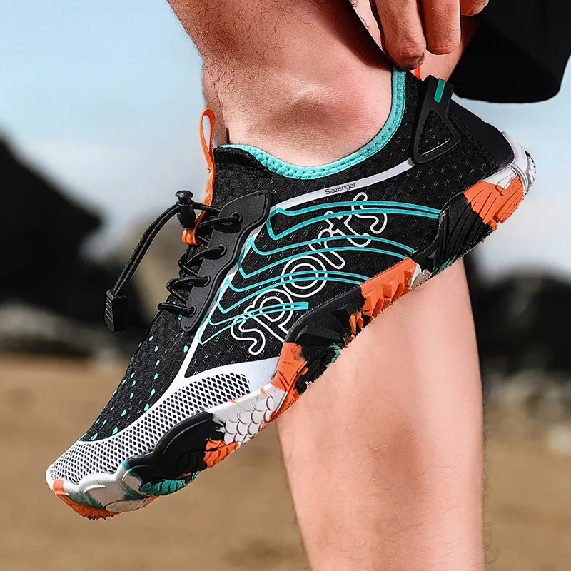 Slazenger Slip Resistant, Breathable, Quick Dry, Abrasion Resistant, Lightweight River Trekking Shoes Unisex-9