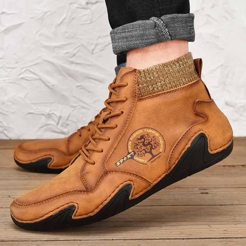 Slazenger Abrasion Resistant Mid Top Casual Shoes Men's-1