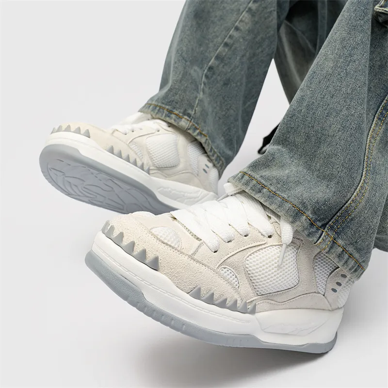 Slazenger Chunky Sneakers Slip Resistant Low Top Couple's Unisex-7