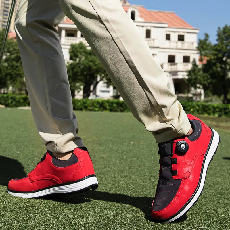 Slazenger Anti Slip Wear Resistant Low Top Golf Shoes Men's-4