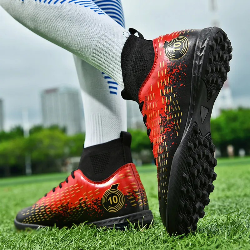 Slazenger FG Rubber Long Studs TT Rubber Broken Studs Anti Slip Wear Resistant Soccer Shoes Unisex-13