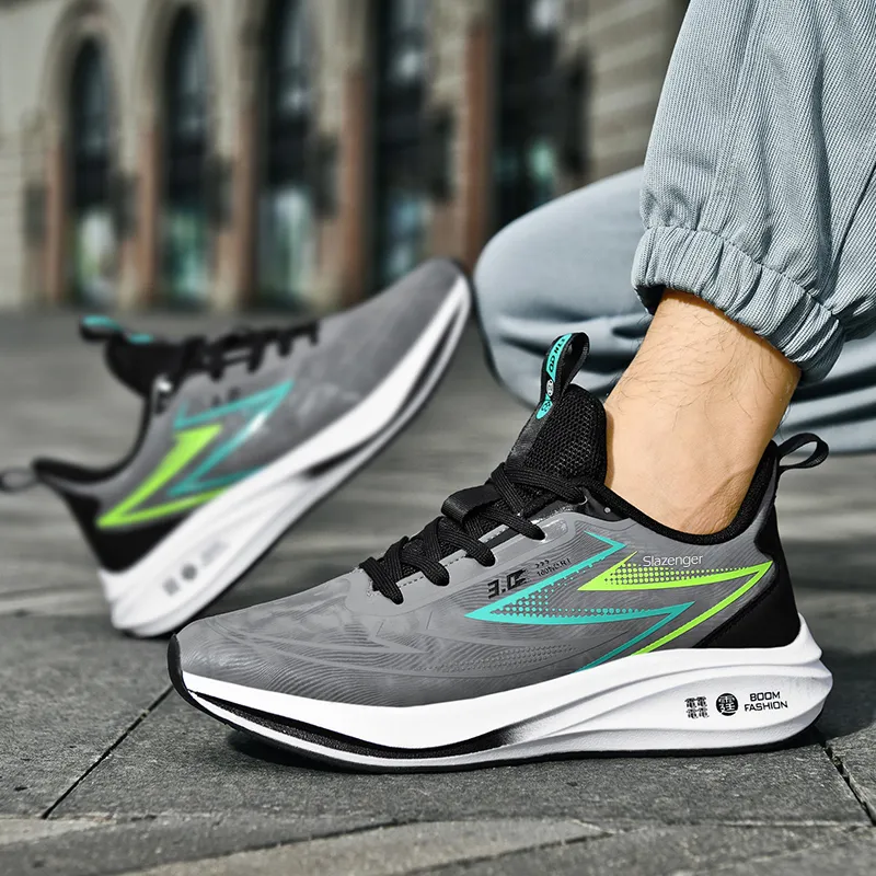 Slazenger Abrasion Resistant Low Top Running Shoes Unisex-14