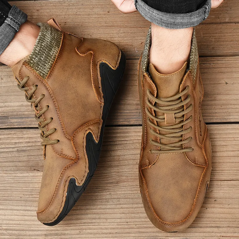 Slazenger Abrasion Resistant Mid Top Casual Shoes Men's-13