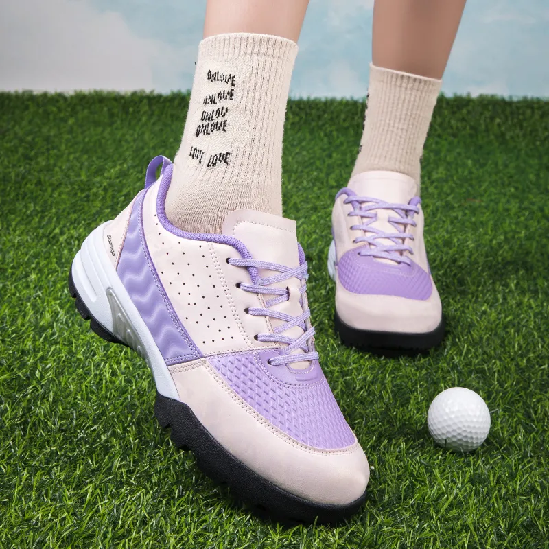 Slazenger Anti Slip Wear Resistant Low Top Golf Shoes Unisex-4