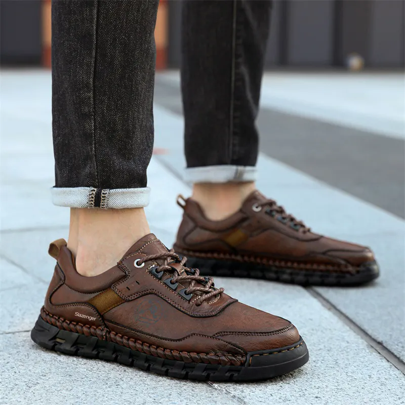 Slazenger Anti Slip Wear Resistant Low Top Casual Shoes Men's-7