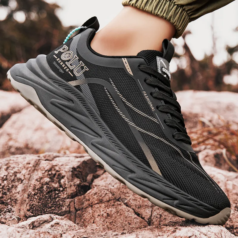 Slazenger Slip Resistant Low Top Hiking Shoes Men's-4