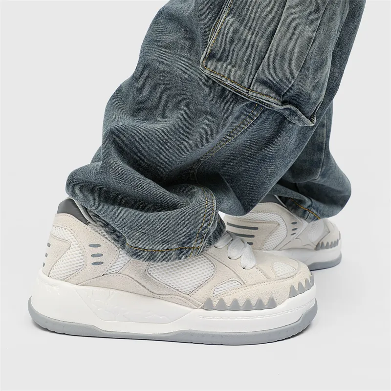 Slazenger Chunky Sneakers Slip Resistant Low Top Couple's Unisex-10