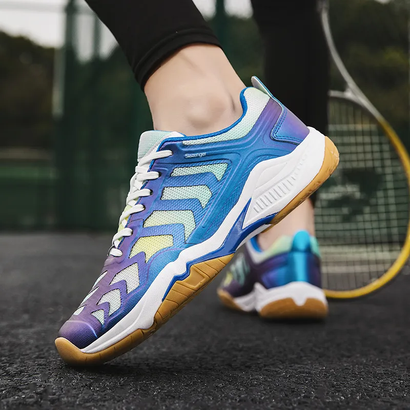 Slazenger Slip Resistant, Abrasion Resistant, Lightweight Low Top Tennis Shoes Unisex-6