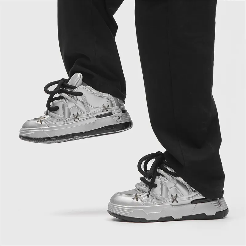 Slazenger Anti Slip Wear Resistant Low Top Skateboard Shoes Unisex-15