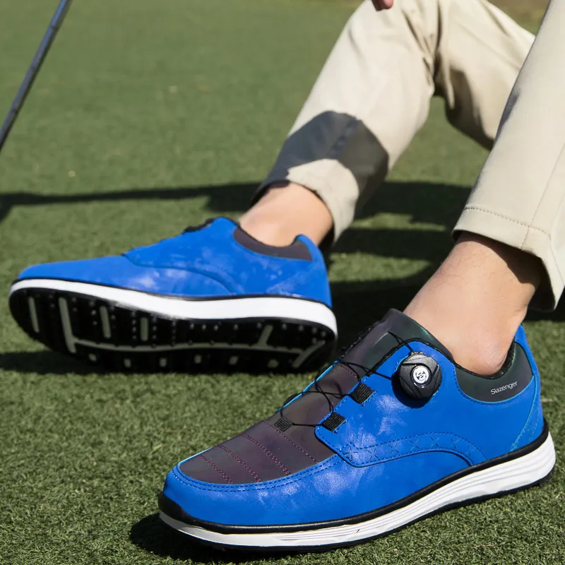 Slazenger Anti Slip Wear Resistant Low Top Golf Shoes Men's-8
