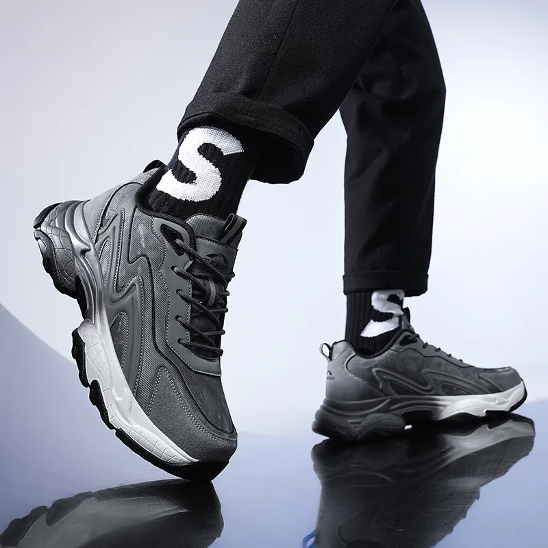 Slazenger Slip Resistant Low Top Chunky Sneakers Men's-8