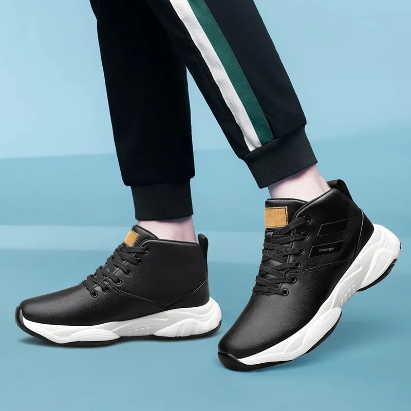 Slazenger Anti Slip Wear Resistant High Top Casual Shoes Men's-4