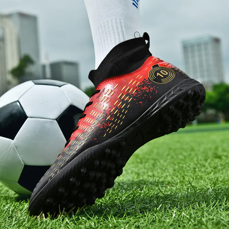 Slazenger FG Rubber Long Studs TT Rubber Broken Studs Anti Slip Wear Resistant Soccer Shoes Unisex-14