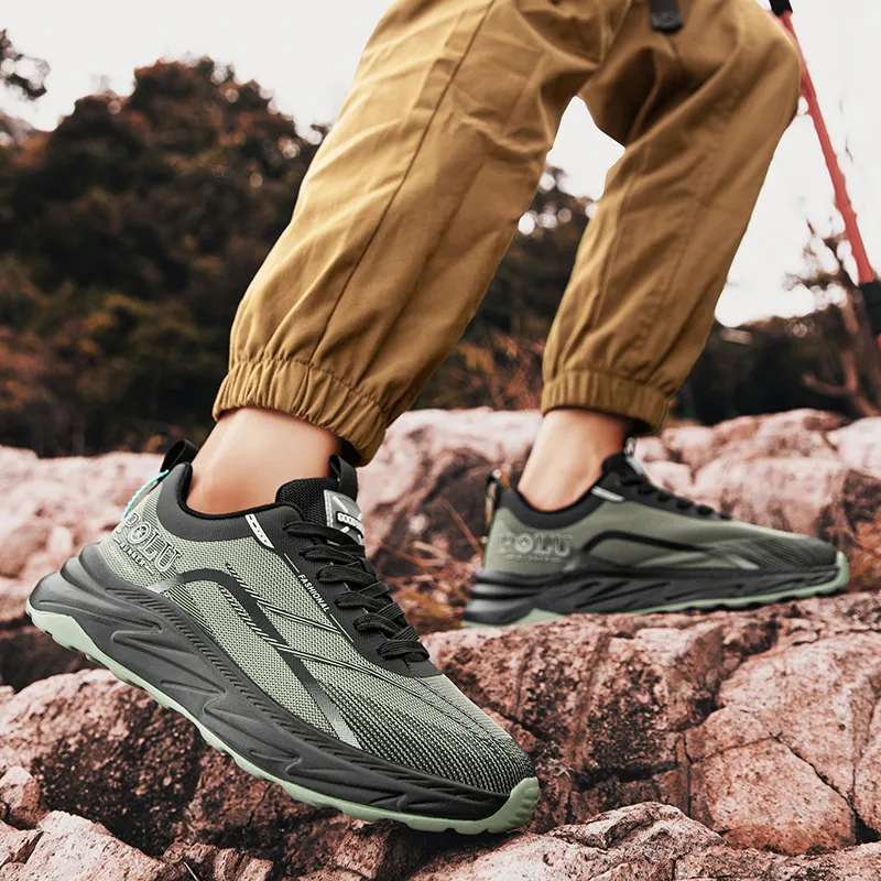 Slazenger Slip Resistant Low Top Hiking Shoes Men's-12