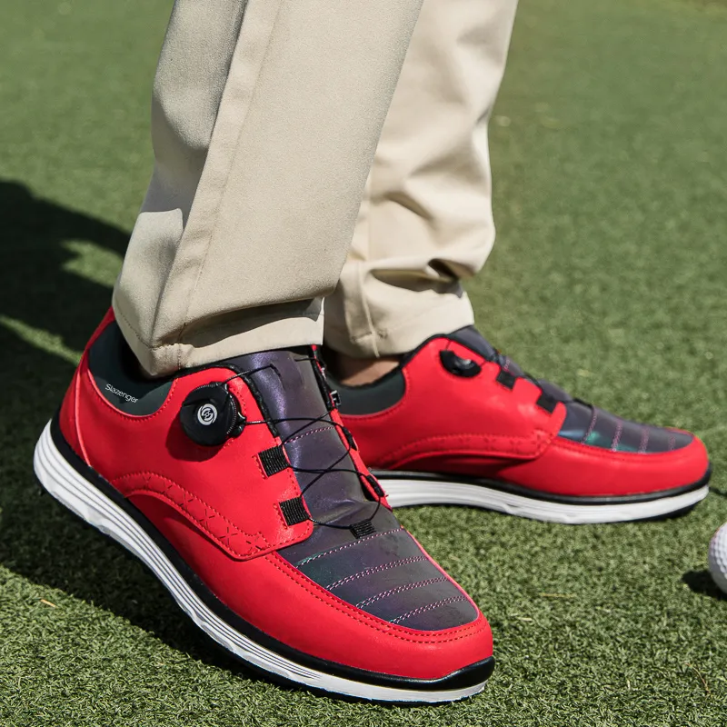 Slazenger Anti Slip Wear Resistant Low Top Golf Shoes Men's-3