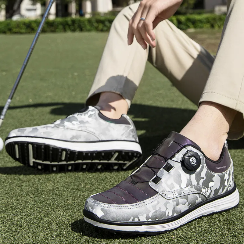 Slazenger Anti Slip Wear Resistant Low Top Golf Shoes Men's-12