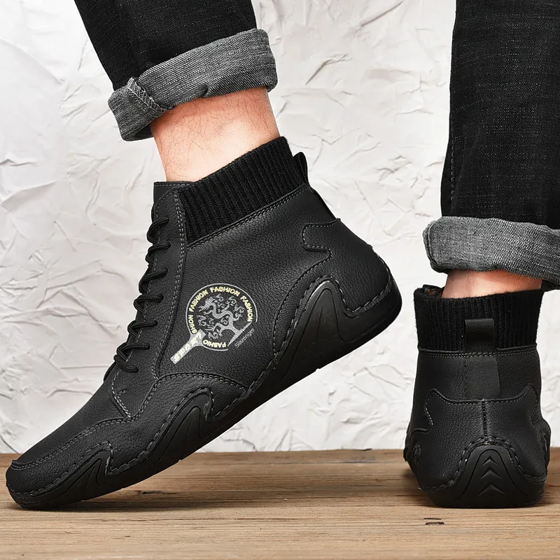 Slazenger Abrasion Resistant Mid Top Casual Shoes Men's-10