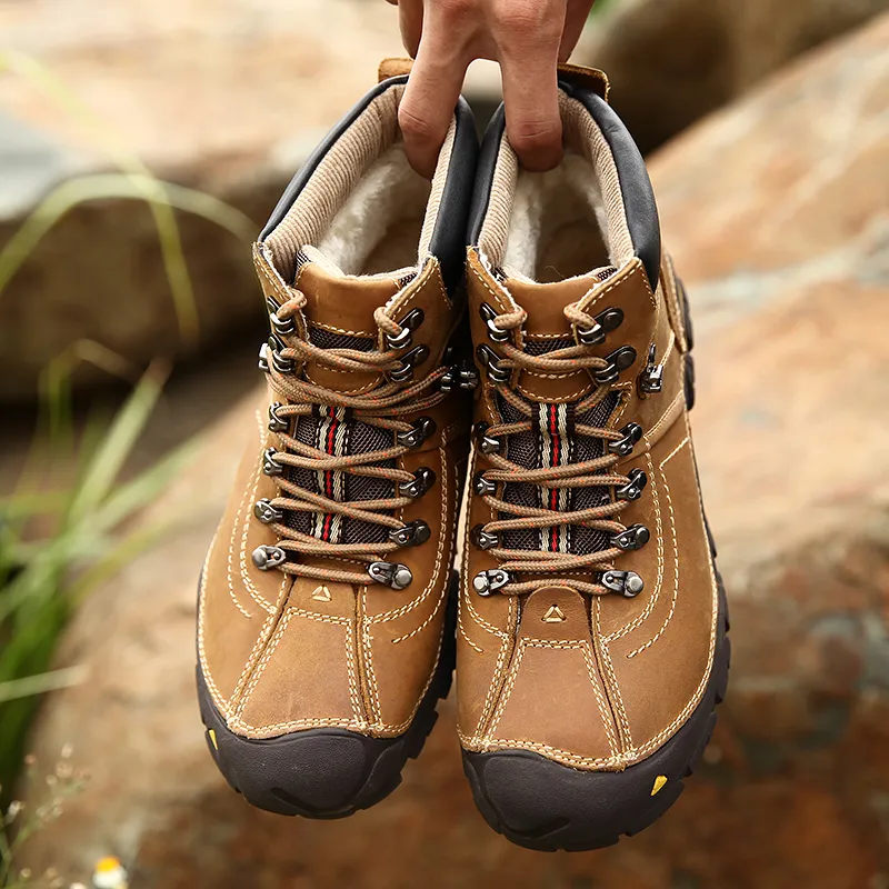 Slazenger Slip Resistant High Top Hiking Shoes Men's-18