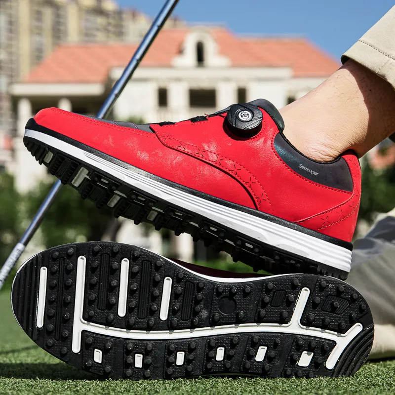 Slazenger Anti Slip Wear Resistant Low Top Golf Shoes Men's-2