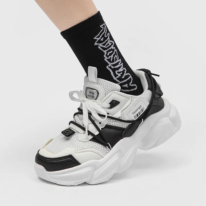Slazenger Anti Slip Wear Resistant Low Top Chunky Sneakers Unisex-5
