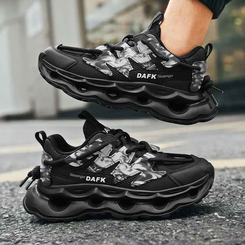 Slazenger Anti Slip Wear Resistant Low Top Chunky Sneakers Men's-8