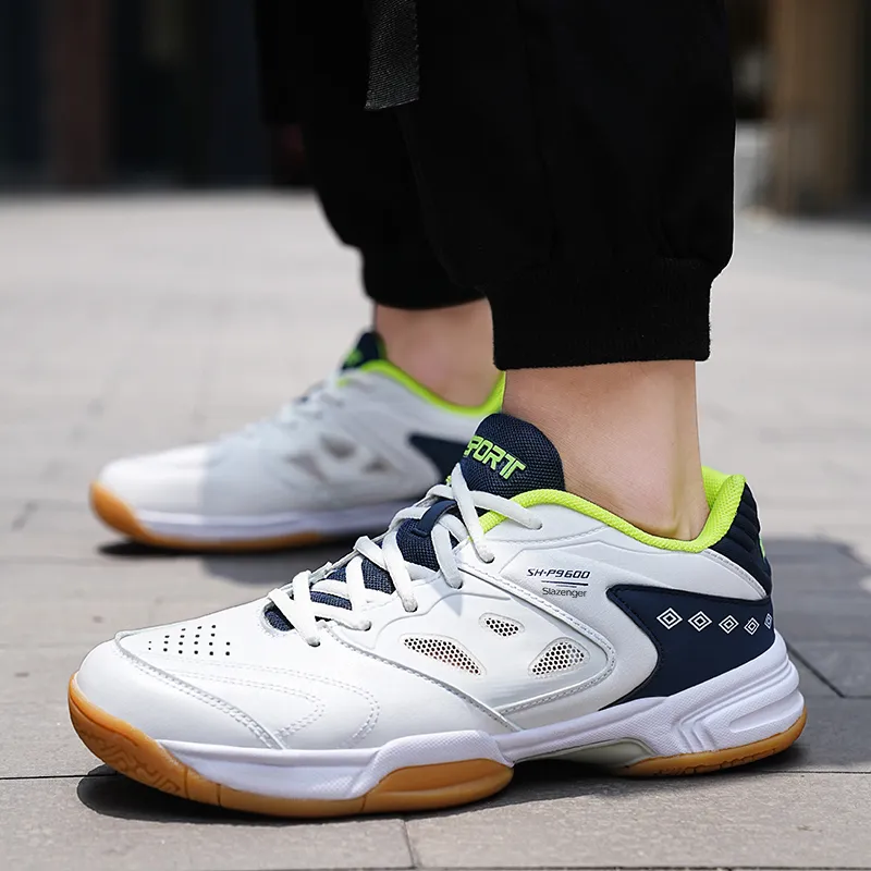 Slazenger Slip Resistant, Abrasion Resistant, Lightweight Low Top Tennis Shoes Unisex-12