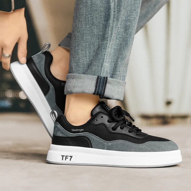 Slazenger Thermal Low Top Skateboard Shoes Unisex-1