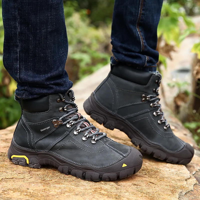 Slazenger Slip Resistant High Top Hiking Shoes Men's-2