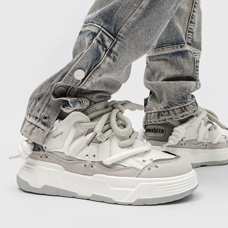 Slazenger Anti Slip Wear Resistant Low Top Skateboard Shoes Unisex-6