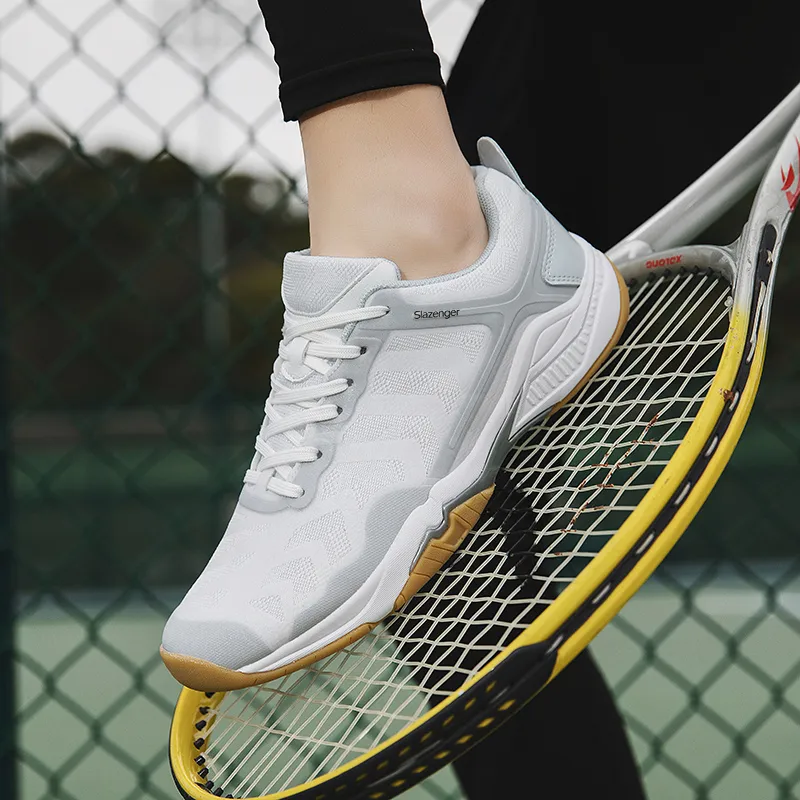 Slazenger Slip Resistant, Abrasion Resistant, Lightweight Low Top Tennis Shoes Unisex-2