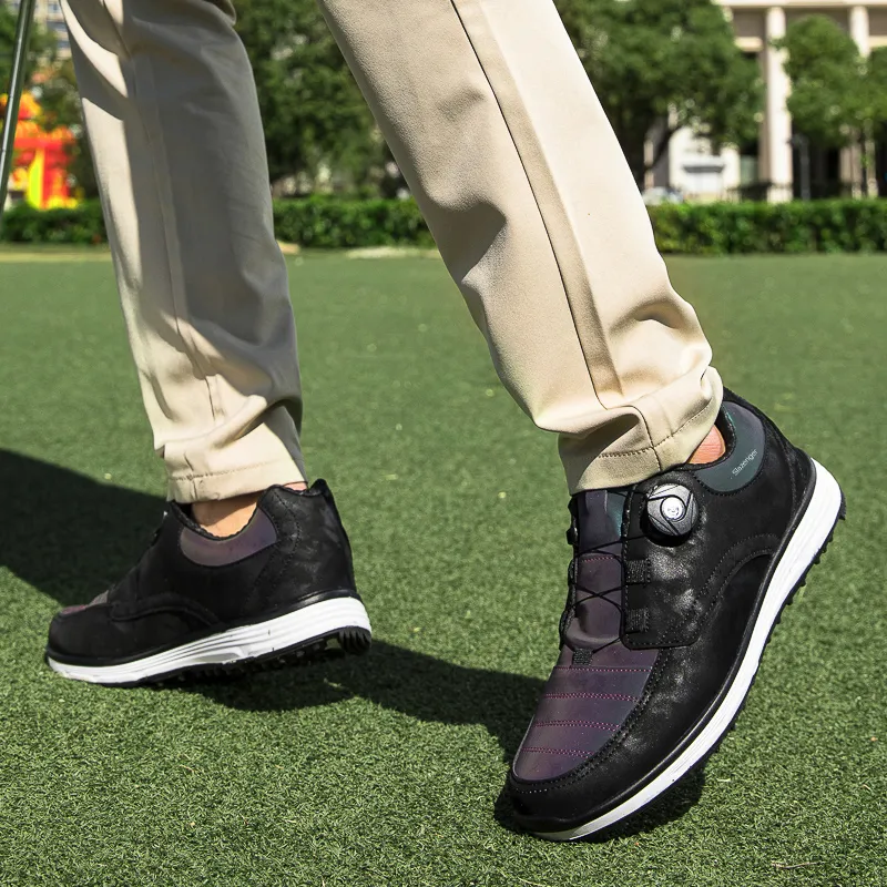Slazenger Anti Slip Wear Resistant Low Top Golf Shoes Men's-19