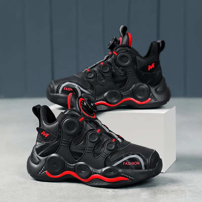 FIRS Kids Anti Slip Wear Resistant Children's Basketball Shoes Kids'-4