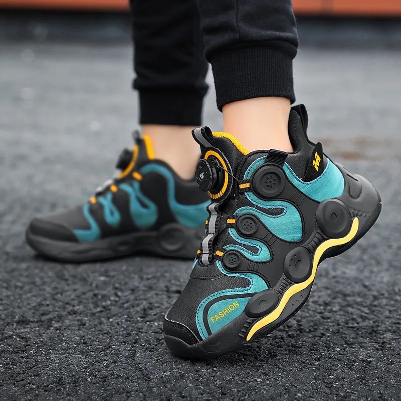 FIRS Kids Anti Slip Wear Resistant Children's Basketball Shoes Kids'-8