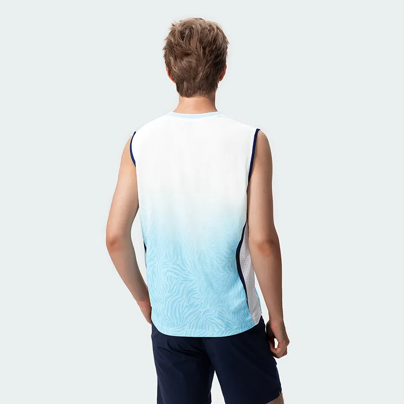 Kawasaki Basketball Jersey Men's Light Blue-2