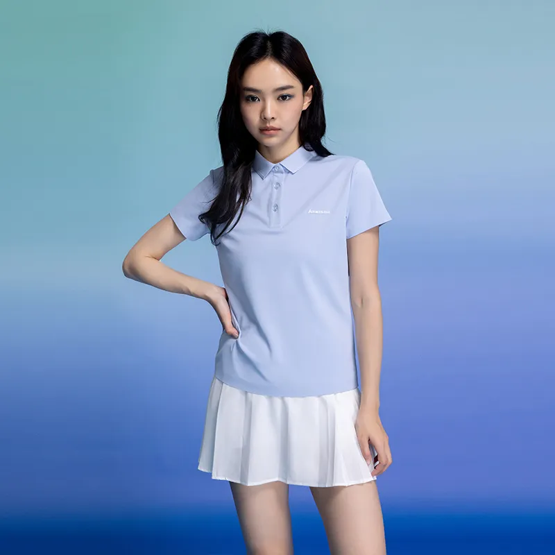 Kawasaki Polo Shirt Women's White/navy/gray-10