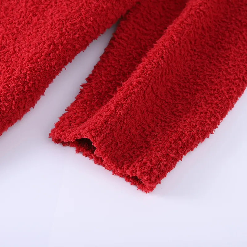 Wabi Town Pajama Set Women's Vintage Red-3