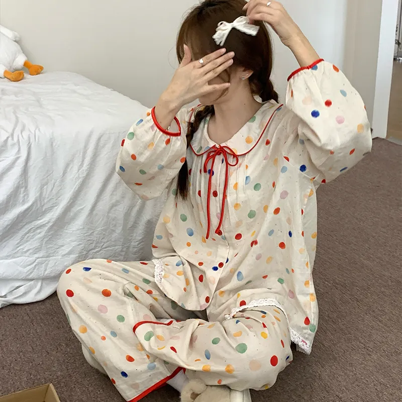 Wabi Town Pajama Gift Box Women's Image Color-4