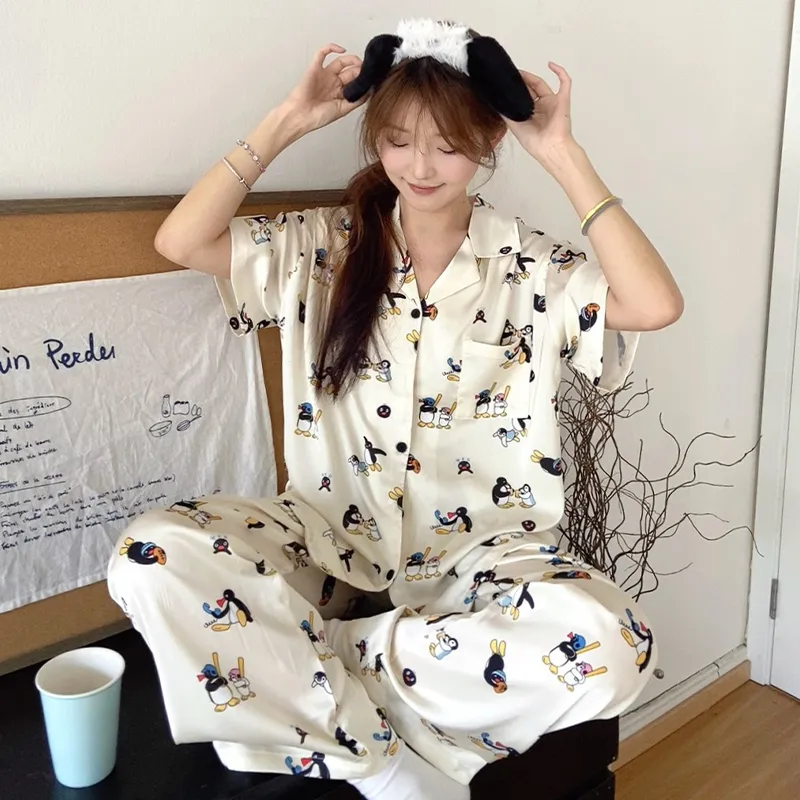 Wabi Town Pajama Gift Box Women's White-4