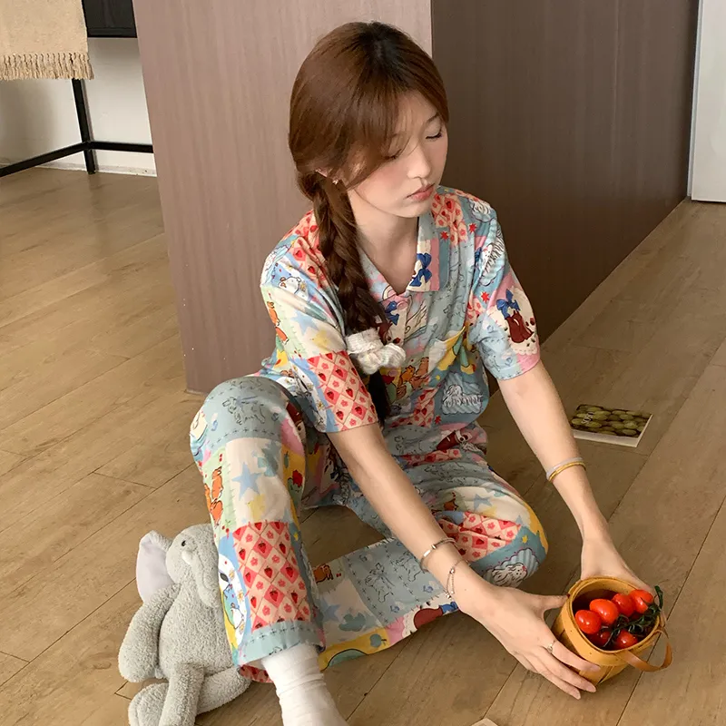 Wabi Town Pajama Gift Box Women's Image Color-5