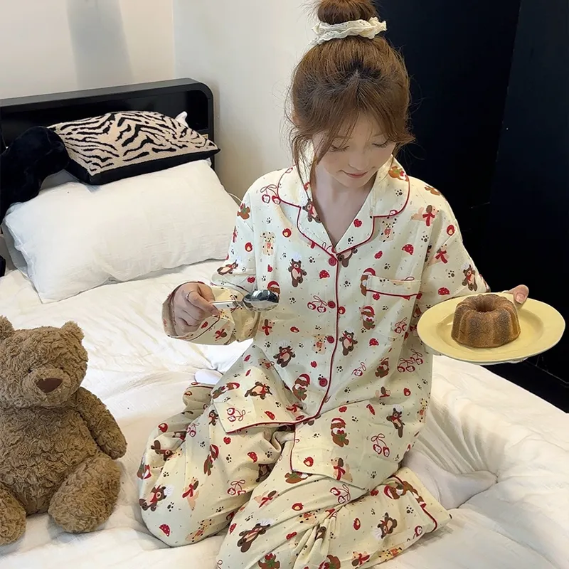 Wabi Town Pajama Gift Box Women's Image Color-2